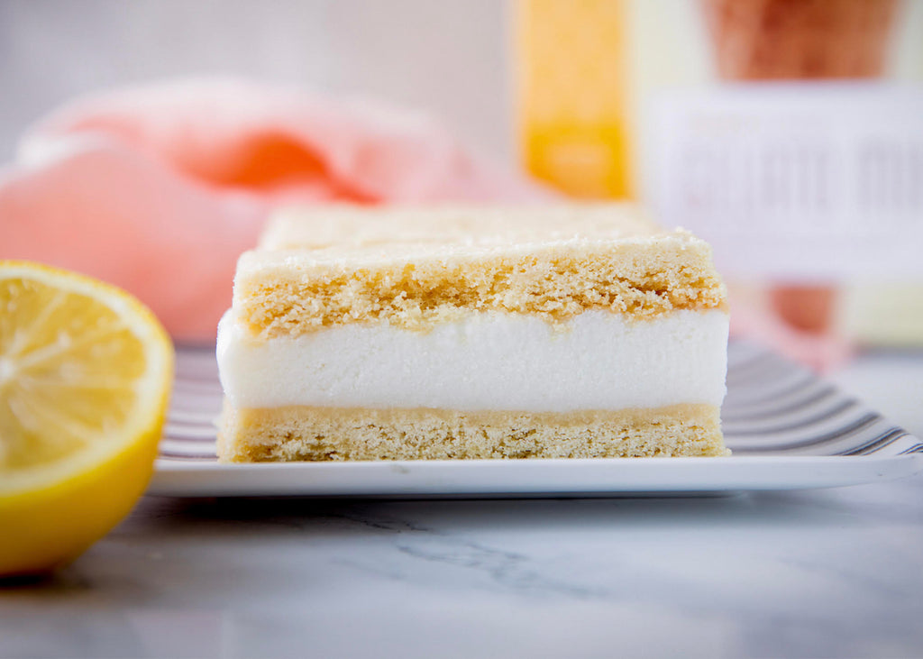 fresh lemon gelato bars – Franzese
