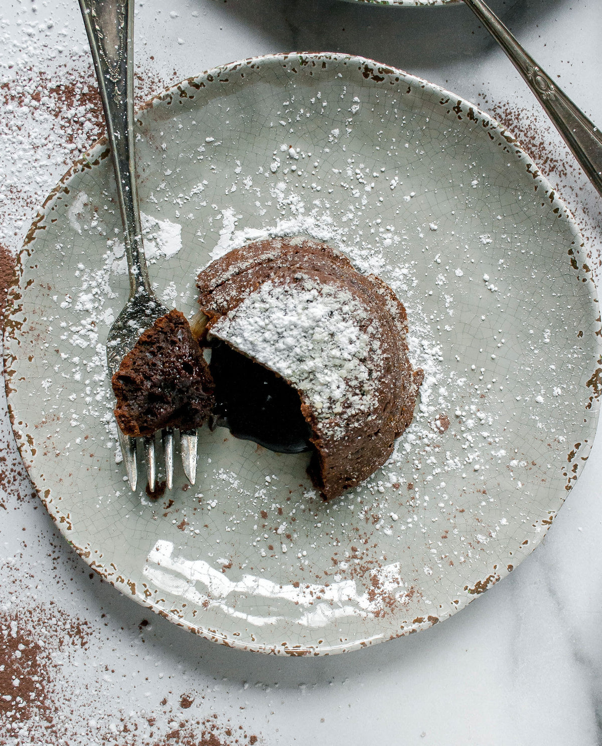 Gourmet Hot Chocolate Lava Cake