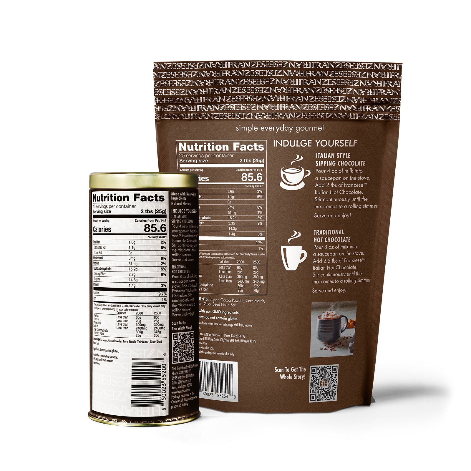 hot chocolate mix collection – Franzese